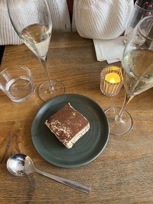 Tiramisu was decentt  at Mildreds - Soho in London