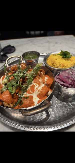 Makhani tofu  at Mildreds - Soho in London