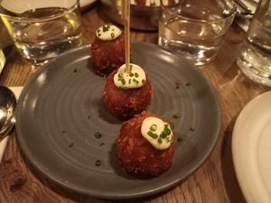 Arancini at Mildreds - Soho in London