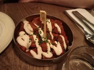 Pataras bravas at Mildreds - Soho in London