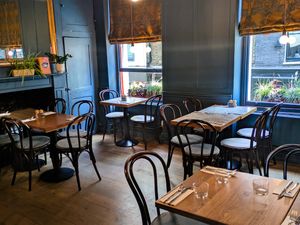 One of several dining rooms at Mildreds - Soho at Mildreds - Soho in London