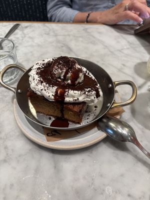 cookie dough blondie  at Mildreds - Soho in London