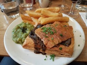 Wood Roasted Mushroom Pie, £12,  at Mildreds - Soho in London