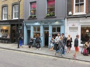 Front at Mildreds - Soho in London