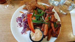 'chicken'  at Mildreds - Soho in London