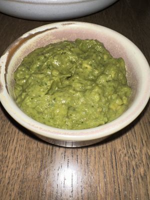 Pea guacamole   at Mildreds - Soho in London