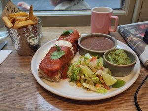 Burrito at Mildreds - Soho in London