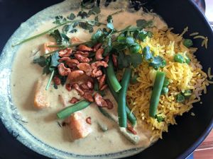 Sri Lankan curry at Mildreds - Soho in London