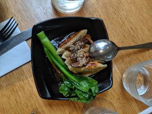 Dumplings at Mildreds - Soho in London