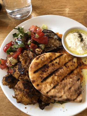 Lebanese Chick‘n (vegan) at Mildreds - Soho in London