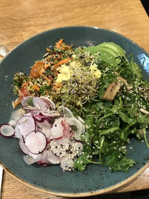 Soul bowl at Mildreds - Soho in London