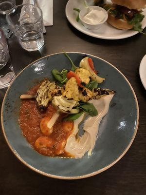 Levant 'chicken’ at Mildreds - Soho in London