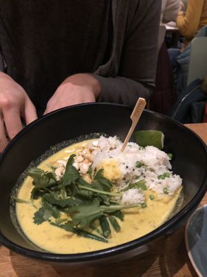 Curry at Mildreds - Soho in London