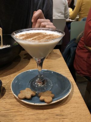Eggnog at Mildreds - Soho in London