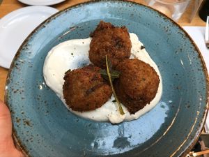 Starter at Mildreds - Soho in London