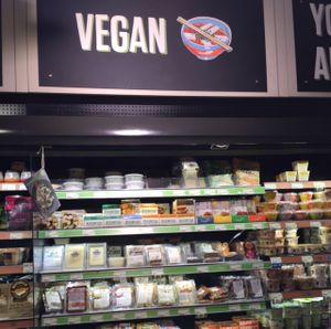 lots of choice  at Whole Foods Market - Piccadilly in London