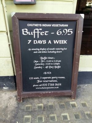 Chutneys at Chutneys in North West London