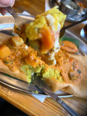 Inside the masala
Dosa  at Diwana Bhel Poori House in North West London