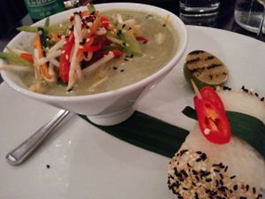 Thai green curry at The Gate - Hammersmith in West London