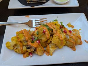 Roasted cauliflower at The Gate - Hammersmith in West London