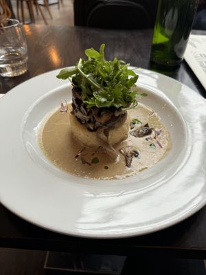 Mushroom risotto, outstanding   at The Gate - Hammersmith in West London