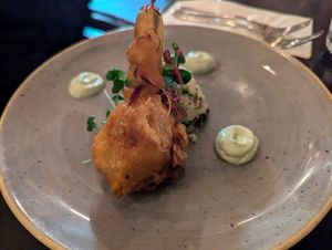 Courgette flower 7/10 at The Gate - Hammersmith in West London