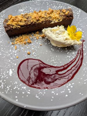 Peanut & Chocolate Torte at The Gate - Hammersmith in West London