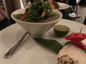 Thai green curry  at The Gate - Hammersmith in West London