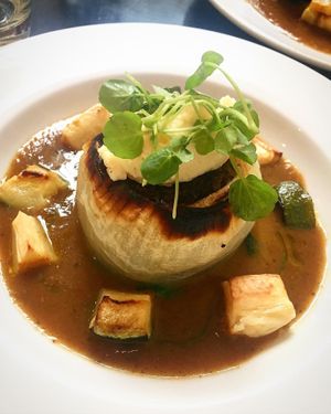 Stuffed Onion  at The Gate - Hammersmith in West London