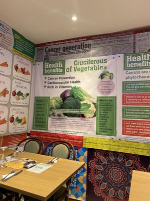   at Indian Veg Bhelpoori House in North London