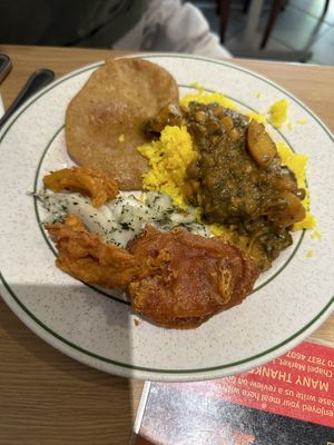   at Indian Veg Bhelpoori House in North London