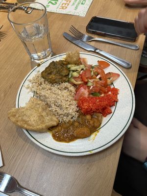   at Indian Veg Bhelpoori House in North London