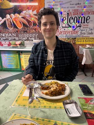   at Indian Veg Bhelpoori House in North London