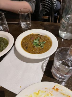 Special dish with lentils   at Jai Krishna in North London
