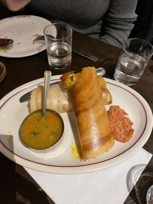 Dosa   at Jai Krishna in North London