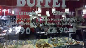 Lunch/dinner times and prices. Date taken 22/09/2015 at Dou Dou - Qing Buffet in North West London