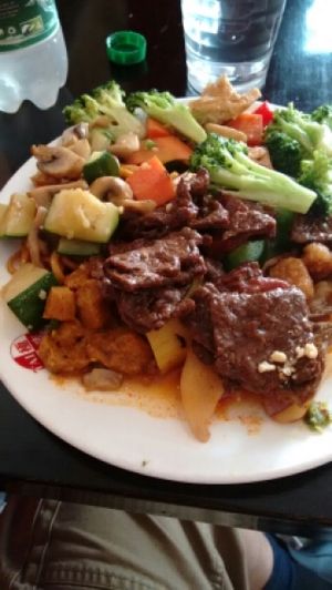 mixed plate at Dou Dou - Qing Buffet in North West London