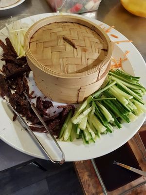 ";duck"; wraps at Dou Dou - Qing Buffet in North West London