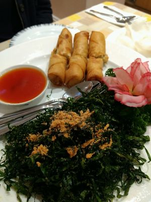 starter at Loving Hut in North London