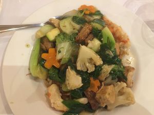 Ho fun at Loving Hut in North London