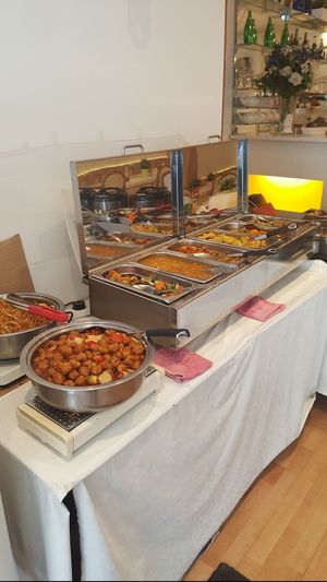 Selection at Loving Hut in North London