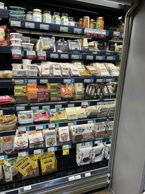 Vegan dairy   at Whole Foods Market - Camden in North West London