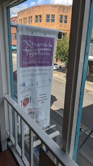  at Riverside Vegetaria in Kingston Upon Thames