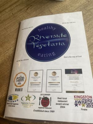   at Riverside Vegetaria in Kingston Upon Thames