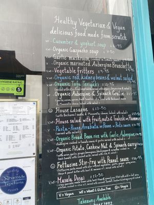   at Riverside Vegetaria in Kingston Upon Thames