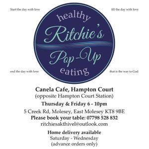 Lovely to see Riverside's Ritchie and his team back in the game :-) at Riverside Vegetaria in Kingston Upon Thames