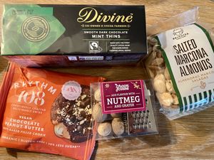 Snacks   at Food for Thought in Kingston Upon Thames