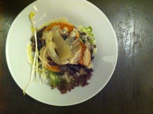 fennel salad at Manna London Restaurant - Maybe closed in North West London