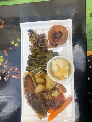 Roast dinner   at Manna London Restaurant - Maybe closed in North West London