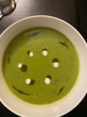 My roast plate. Delicious and plentifil at Manna London Restaurant - Maybe closed in North West London